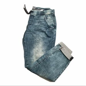 Levi’s Denizen Blue Low Rise Joggers Size Large